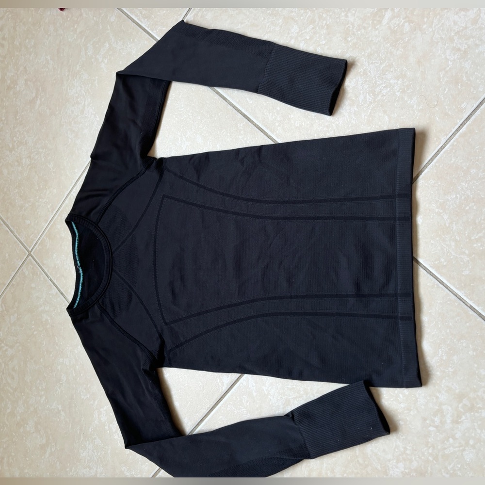 Plane black iviva shirt kids size 8 - Picture 3 of 4